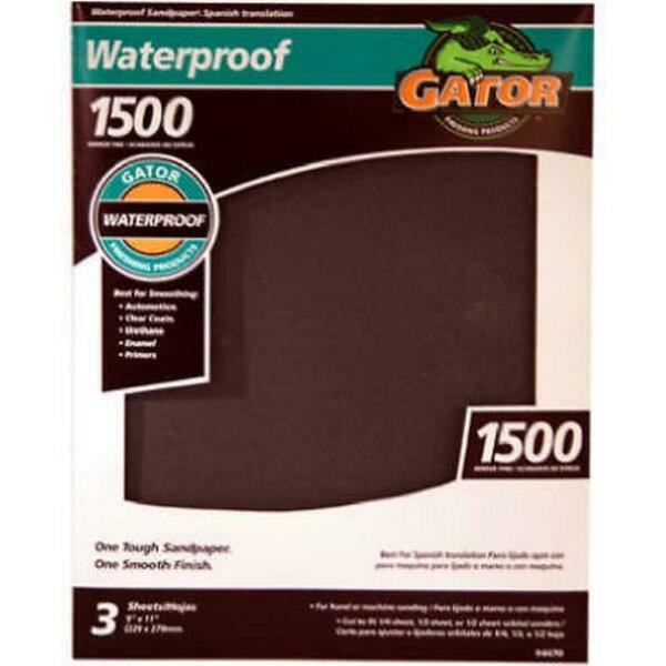 Ali 4047 5Pk 9 x 11 2K G Sandpaper 217697